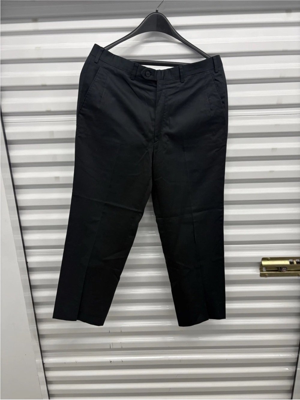 Brioni Men's Black Dress Pants - Classic Straight Fit
